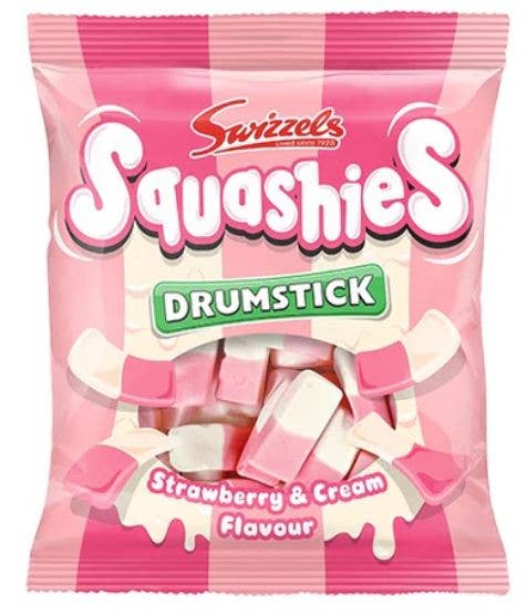 Limited Import - Squashies Strawberry & Cream, 12ct