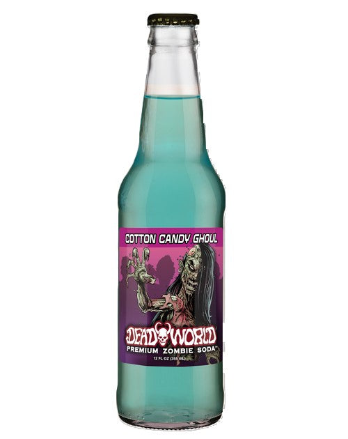 Dead World Zombie Soda Cotton Candy Ghoul 24ct