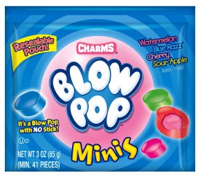 Charms Blow Pop Minis Summer Flavors 3oz, 12ct