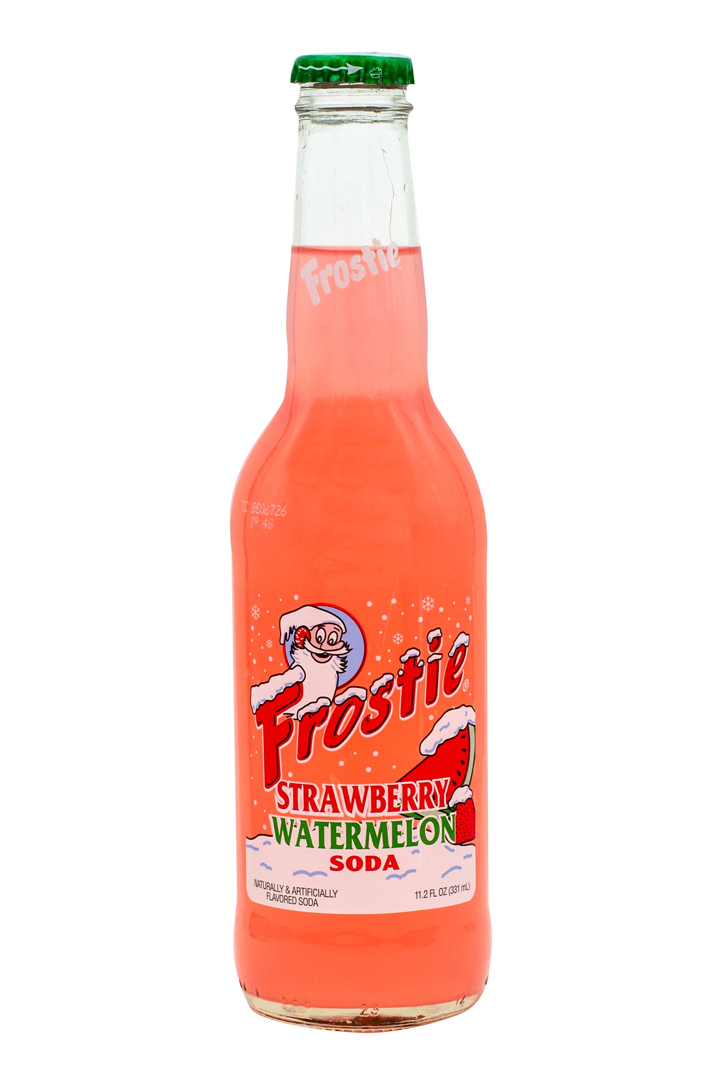 Frostie Strawberry Watermelon, 24ct Glass Bottles