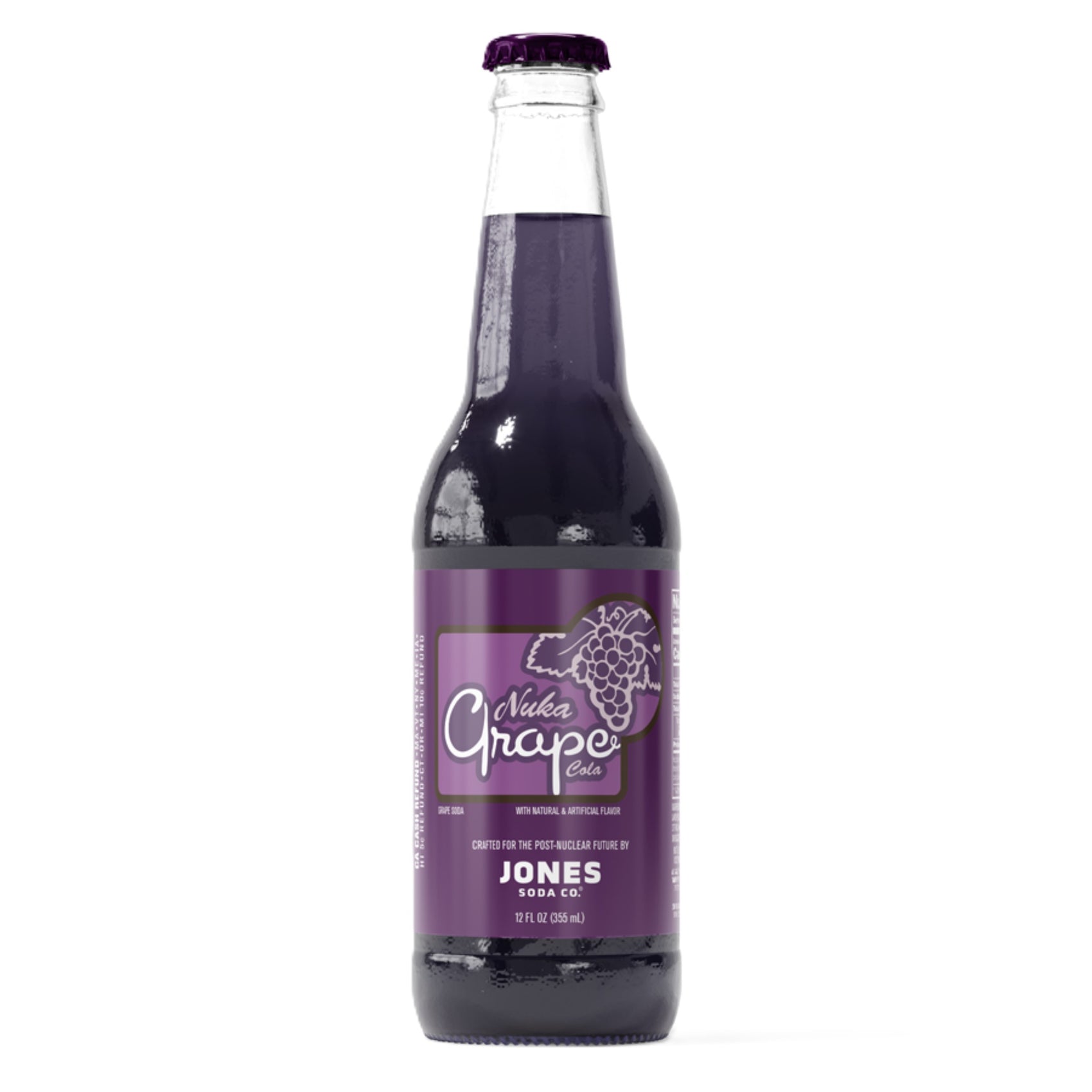 Jones / Fallout Nuka-Cola Grape Soda, 12ct Glass