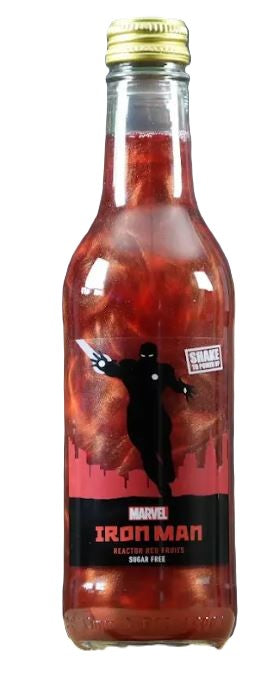 Marvel Iron Man Mixed Fruit Potion Soda 12ct Glass