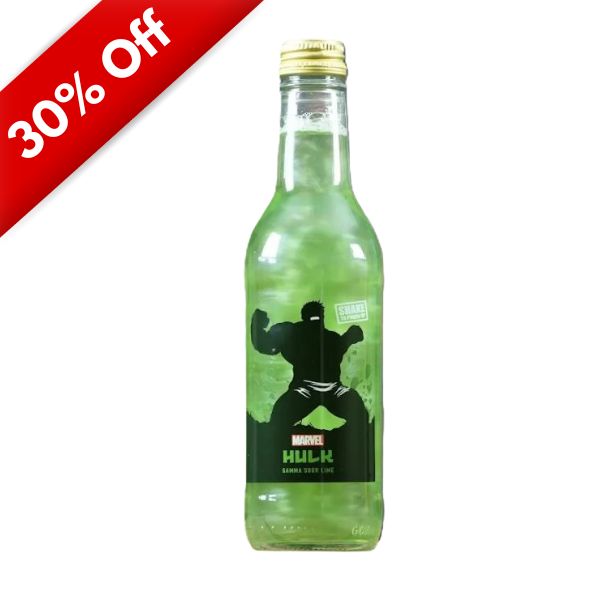 Marvel Hulk Lemonade Potion Soda 12ct Glass BBD 5/29/27