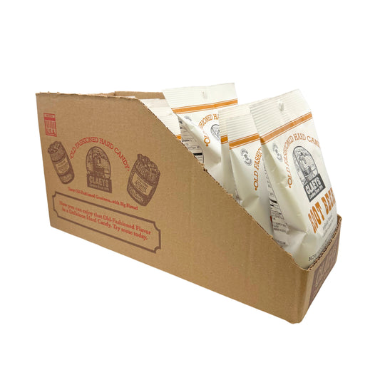 Claeys Old Fashioned Hard Candy Root Beer Drops 6oz Bag, 12ct Display