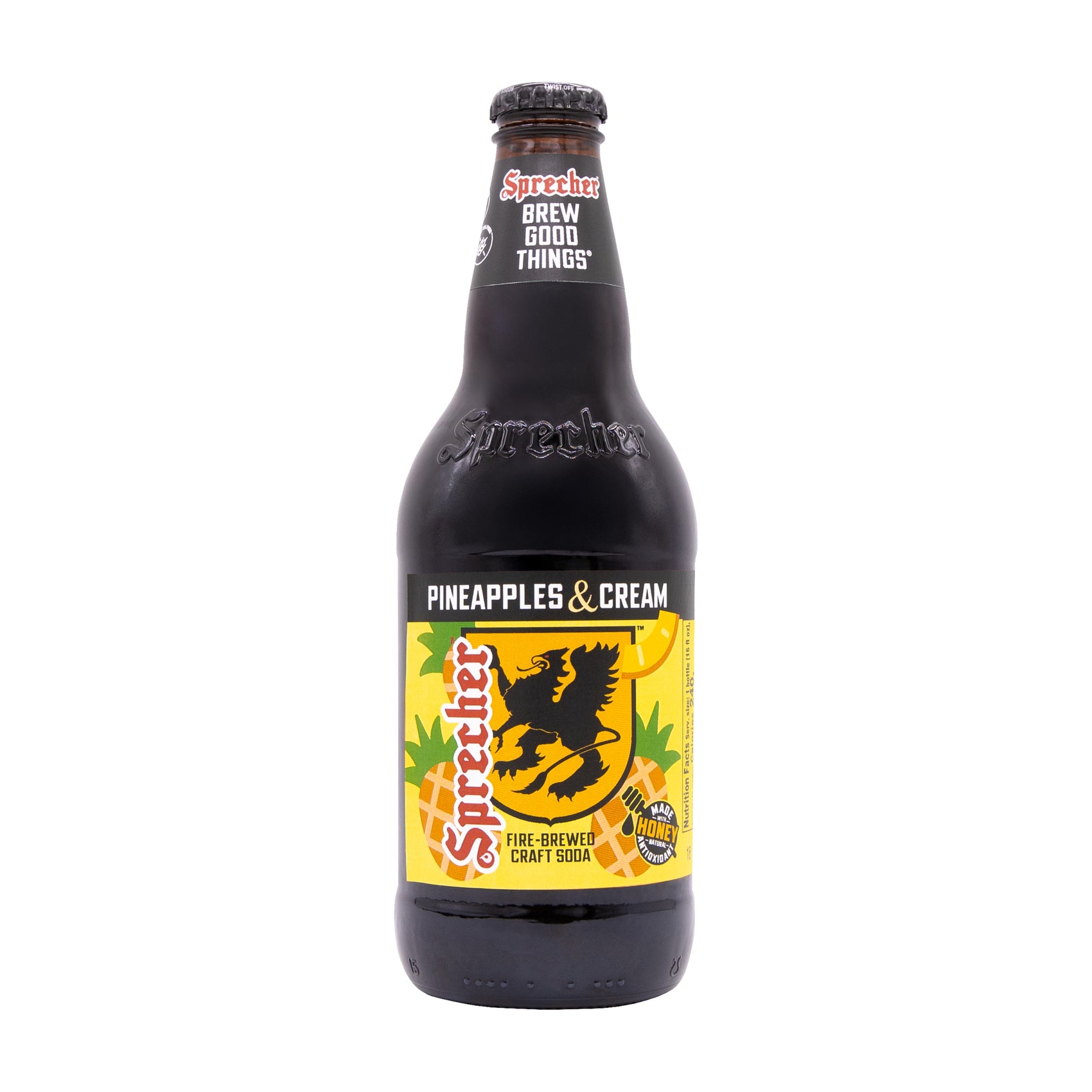 Sprecher Pineapple & Cream, 16oz Glass, 12ct