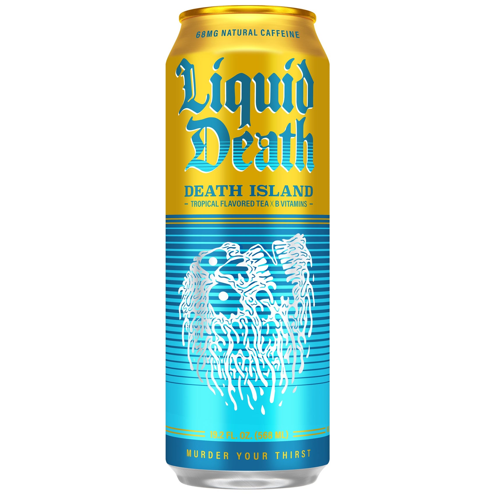 Liquid Death Tea Death Island 19.2fl oz, 12ct Can