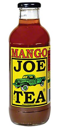 Joe Tea- Mango, 20oz, 12ct, Glass Bottle