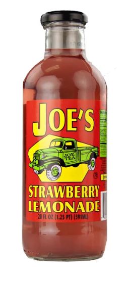 Joe's Strawberry Lemonade 20fl oz, 12ct Glass