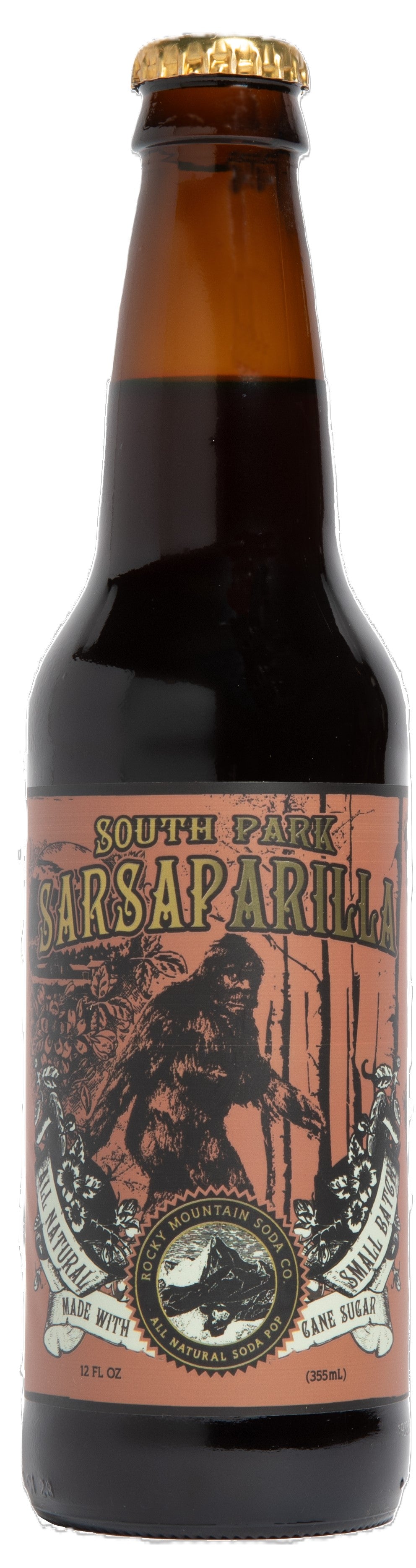 Rocky Mountain South Park Sarsaparilla 24ct Glass