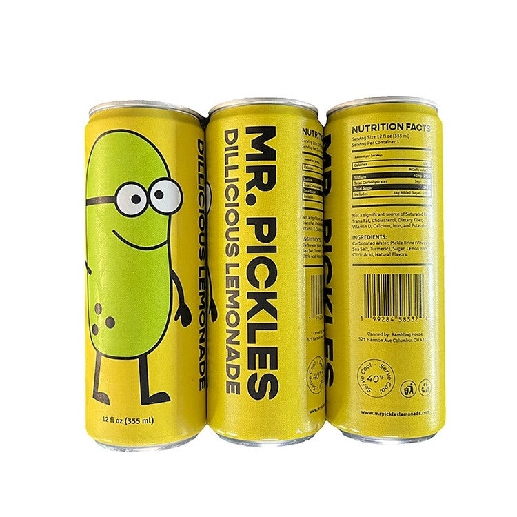 Mr. Pickles Dillicious Lemonade 12oz cans 24ct