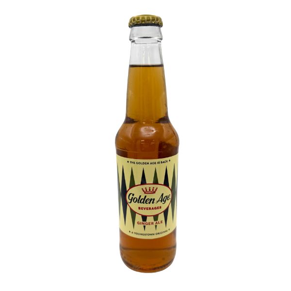 Golden Age Beverages, Ginger Ale 24ct Glass Bottles