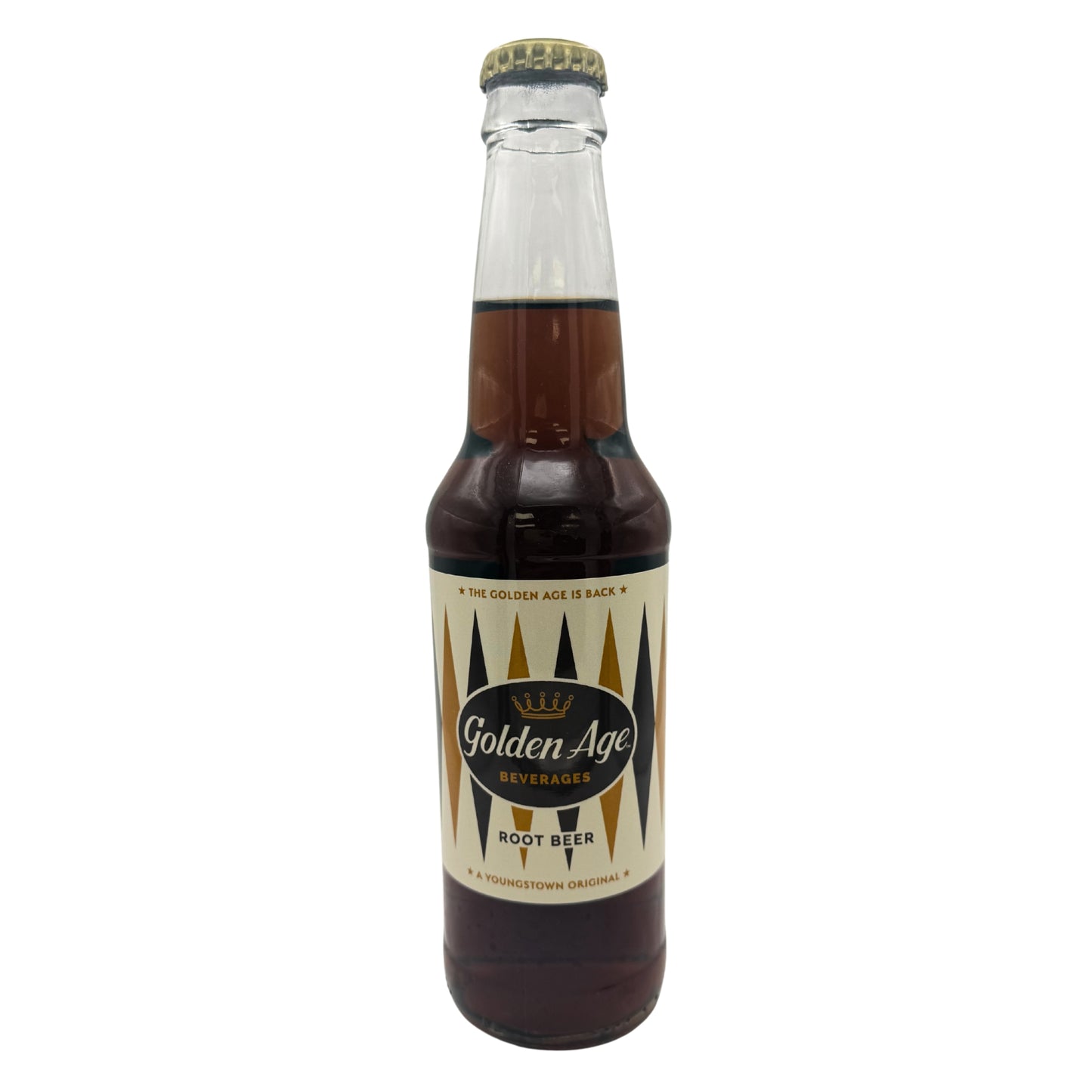 Golden Age Beverages - Root Beer, 24ct Glass Bottles