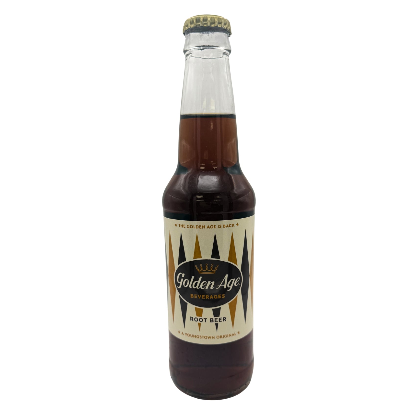 Golden Age Beverages - Root Beer, 24ct Glass Bottles