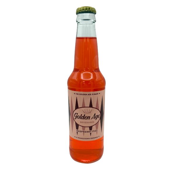 Golden Age Beverages, Raspberry Fizz 24ct Glass Bottles