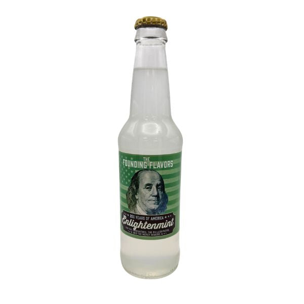 USA 250 Founding Flavors Franklin Enlightenmint, 24ct Glass Bottle