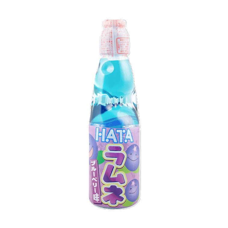 Hata Ramune Blueberry, 200ml Glass, 30ct