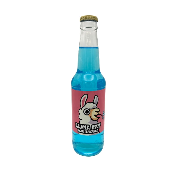 Jungle Junk Fizz Co, Llama Spit (Blue Hawaiian) 24ct Glass Bottle