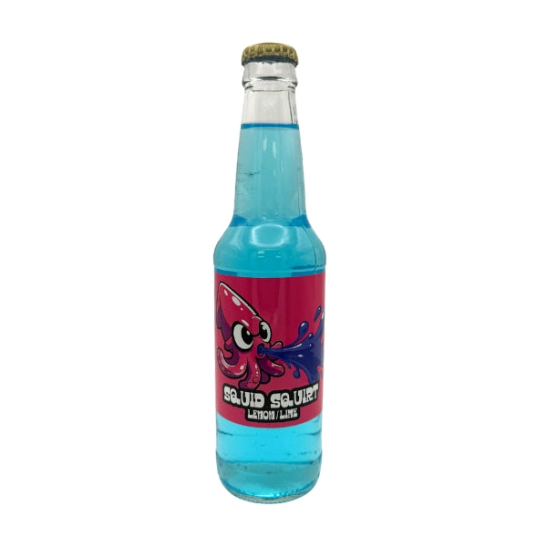 Jungle Junk Fizz Co, Squid Squirt (Lemon/Lime) 24ct Glass Bottle