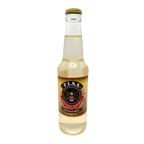 P.I.S.S. Mount Rushs'mores, Smore's, 24ct Glass Bottle