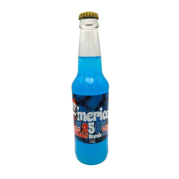 'Merica 250 Rocket Bomb Pop, 24ct Glass Bottle