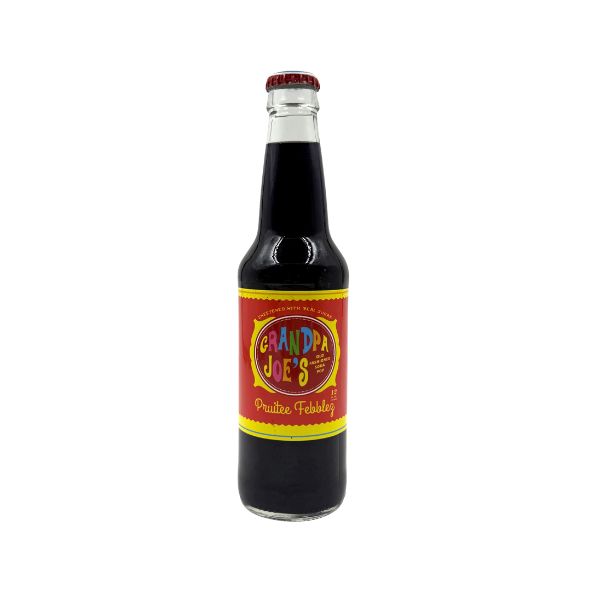 Grandpa Joe's Pruitee Febblez Soda, 24ct Glass Bottle