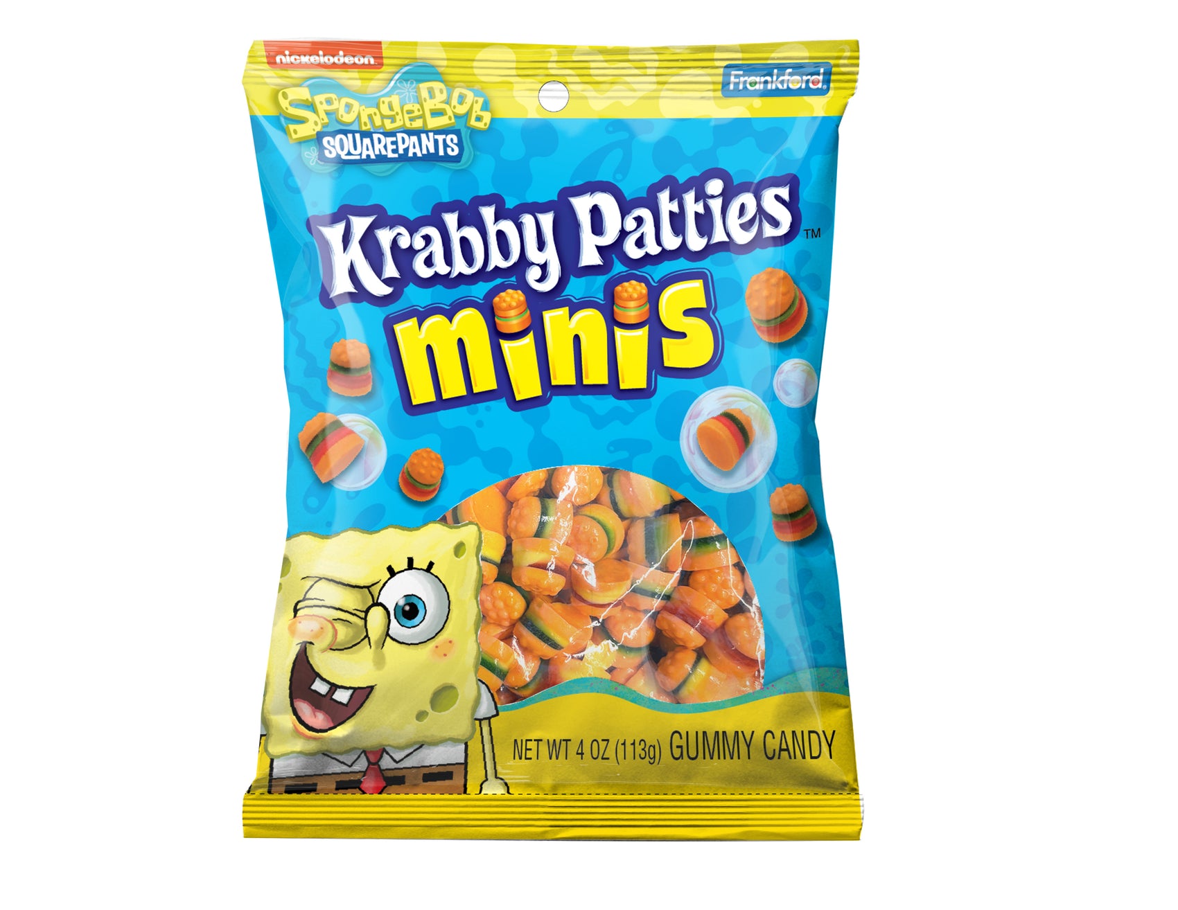 Krabby Patties Minis 5oz Peg Bag, 12ct