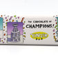 Pittsburgh Yinzer Bar, Chocolate of Champions, Milk Choc, 2oz,  36ct