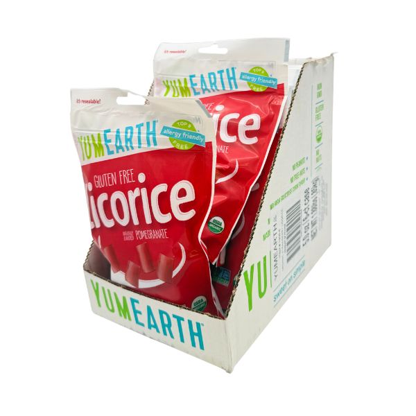 YumEarth Organic Pomegranate Licorice 5oz, 6ct