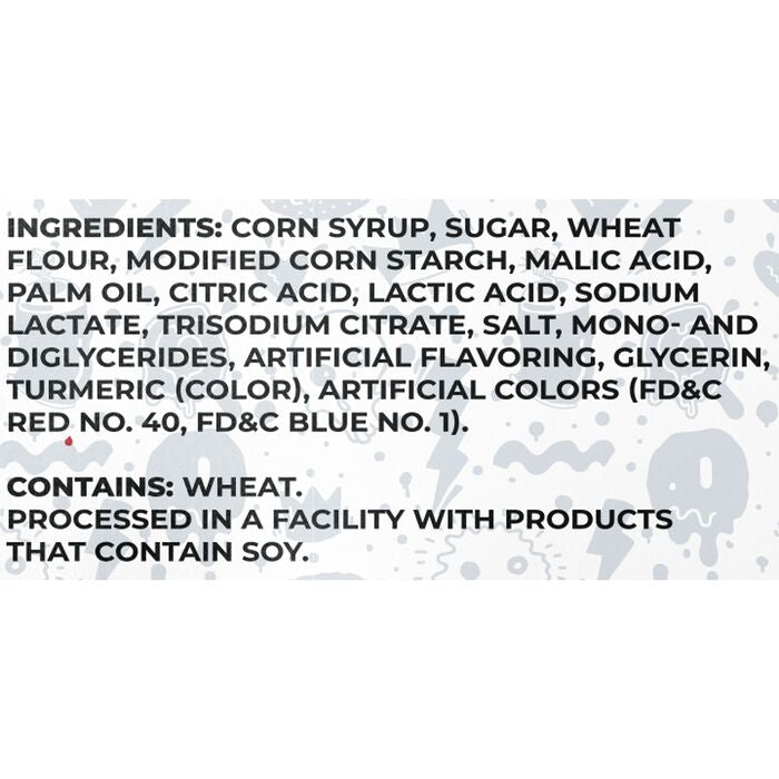 Sour Strips Duos Doubleberry 3.4oz Peg Bag, 12ct