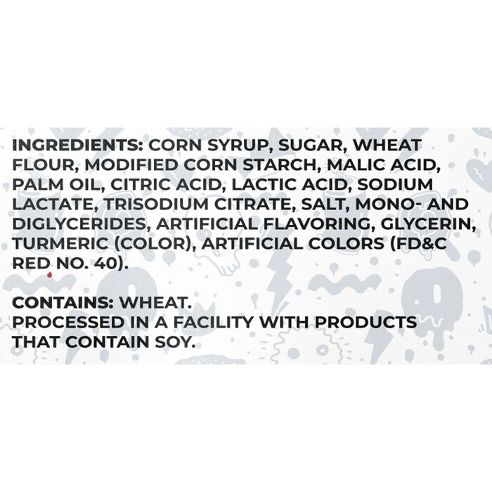 Sour Strips Duos Lemonberry 3.4oz Peg Bag, 12ct