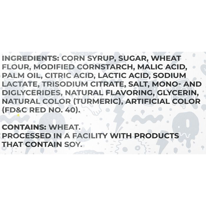 Sour Strips Pink Lemonade 3.4oz Peg Bag, 12ct
