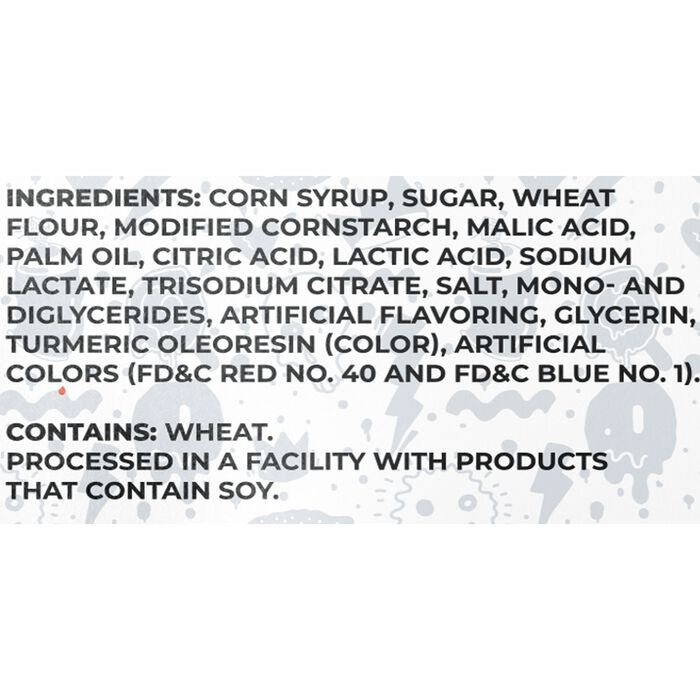 Sour Strips Watermelon 3.4oz Peg Bag, 12ct