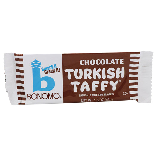 Bonomo Turkish Taffy Chocolate, 1.5oz, 24ct Case