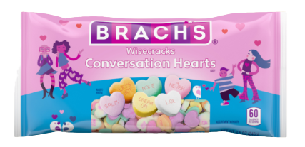 Brach's Wisecracks Conversation Hearts, 8.5oz, 12ct