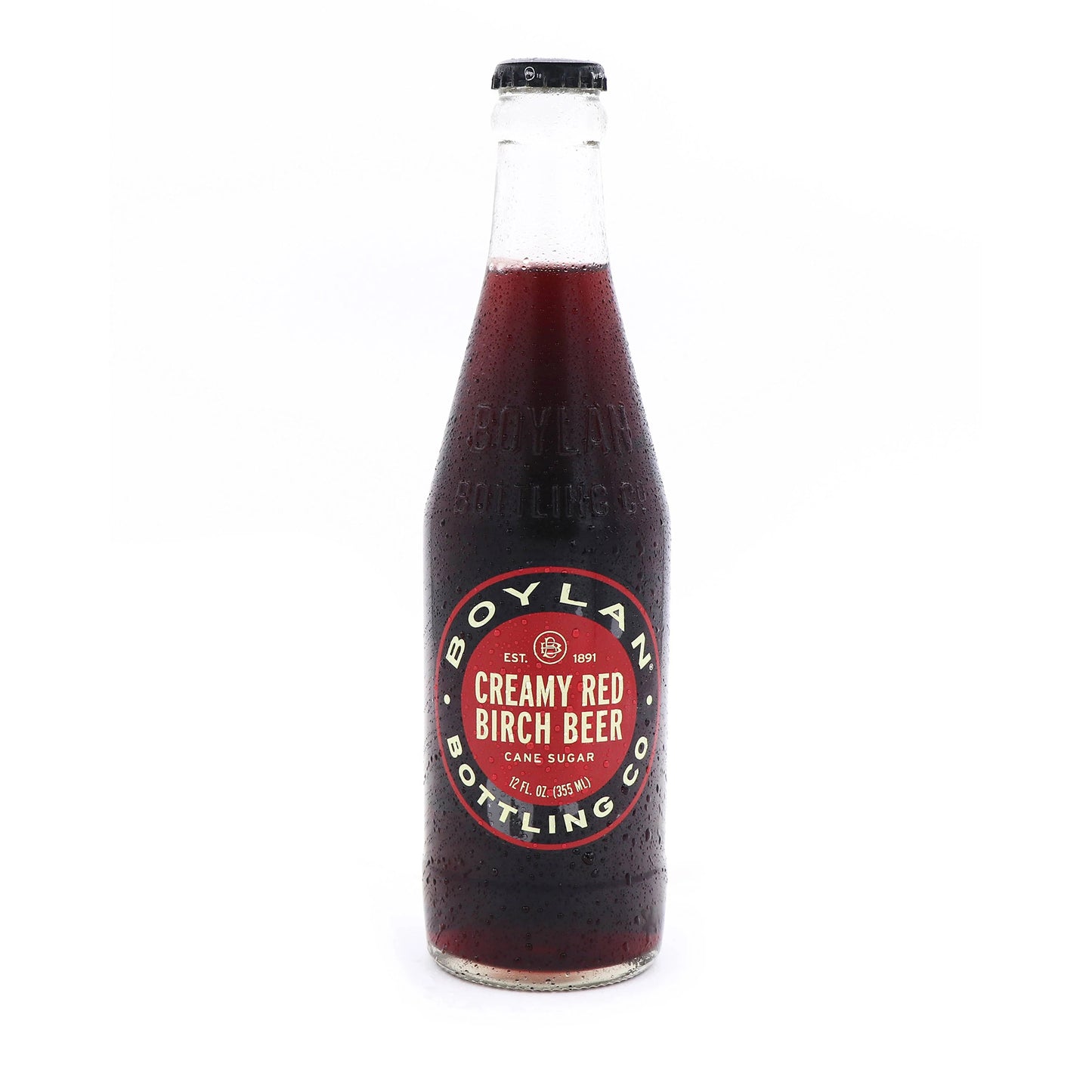 Boylan Creamy Red Birch, 12 Fl oz, 12ct Bottles