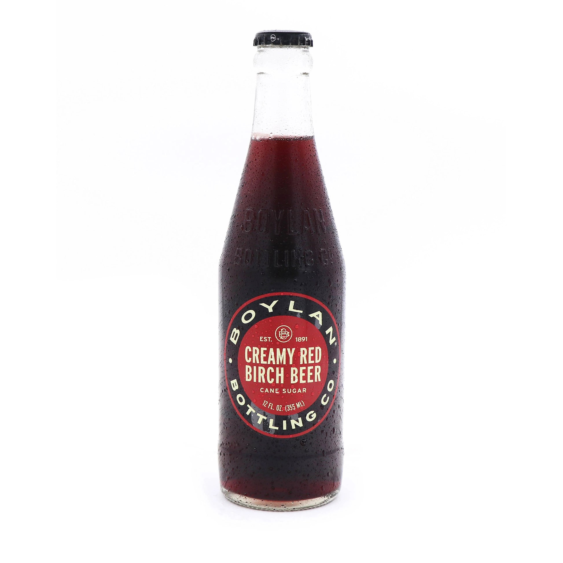Boylan Creamy Red Birch, 12 Fl oz, 12ct Bottles