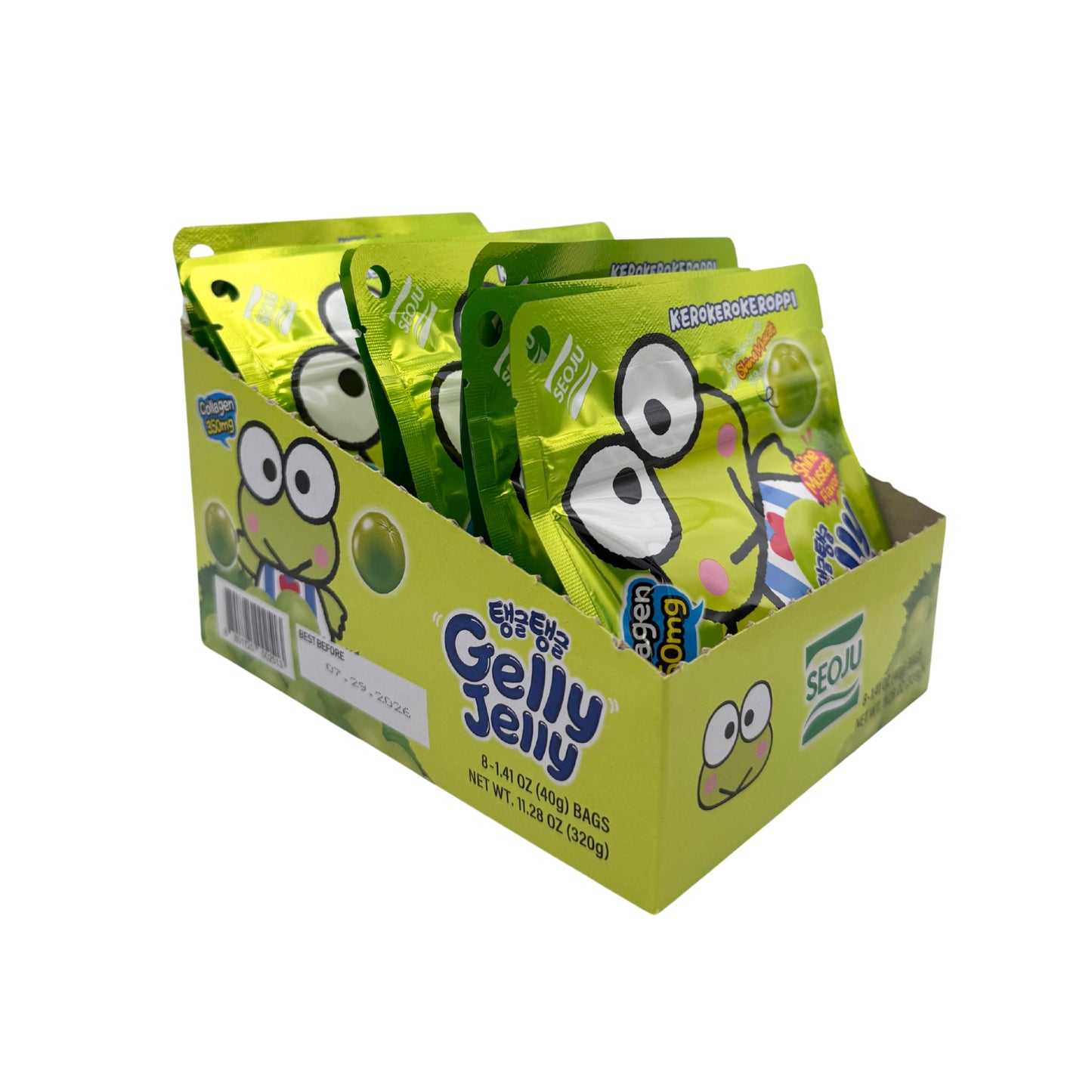 Limited Import Sanrio Gelly Jelly Shine Muscat 8ct, BB 7/14/26 - 7/28/26