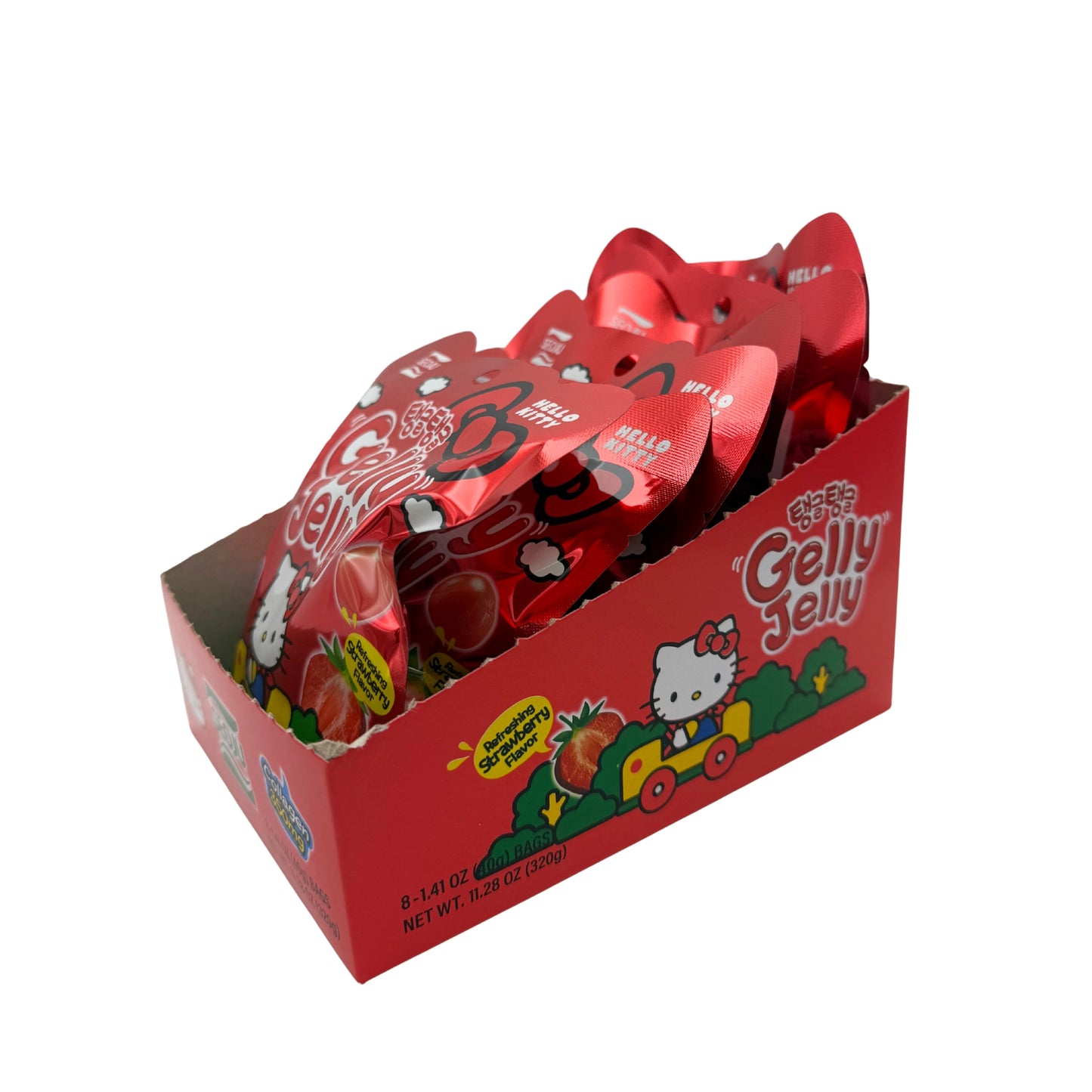 Limited Import Hello Kitty Gelly Jelly Strwbry 8ct, BB 7/22/26