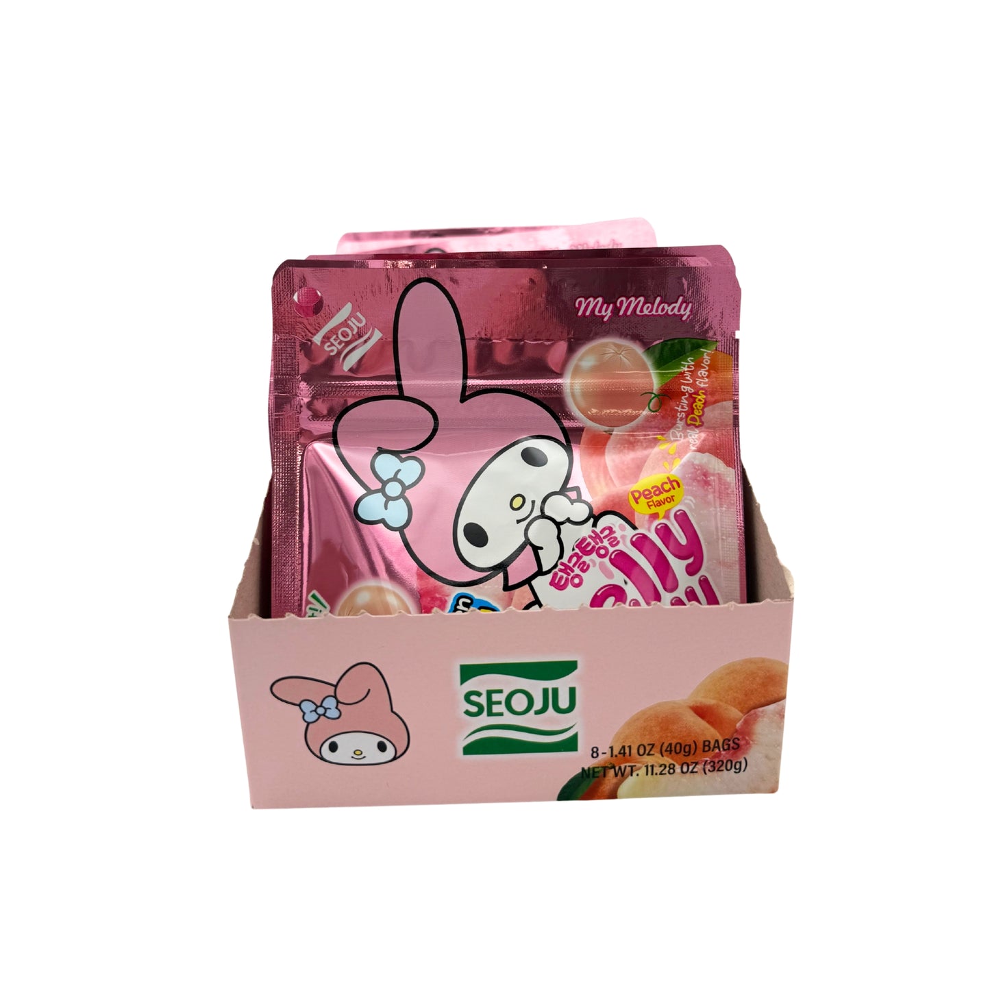 Limited Import - Sanrio Gelly Jelly Peach 8ct, BB 7/28/26