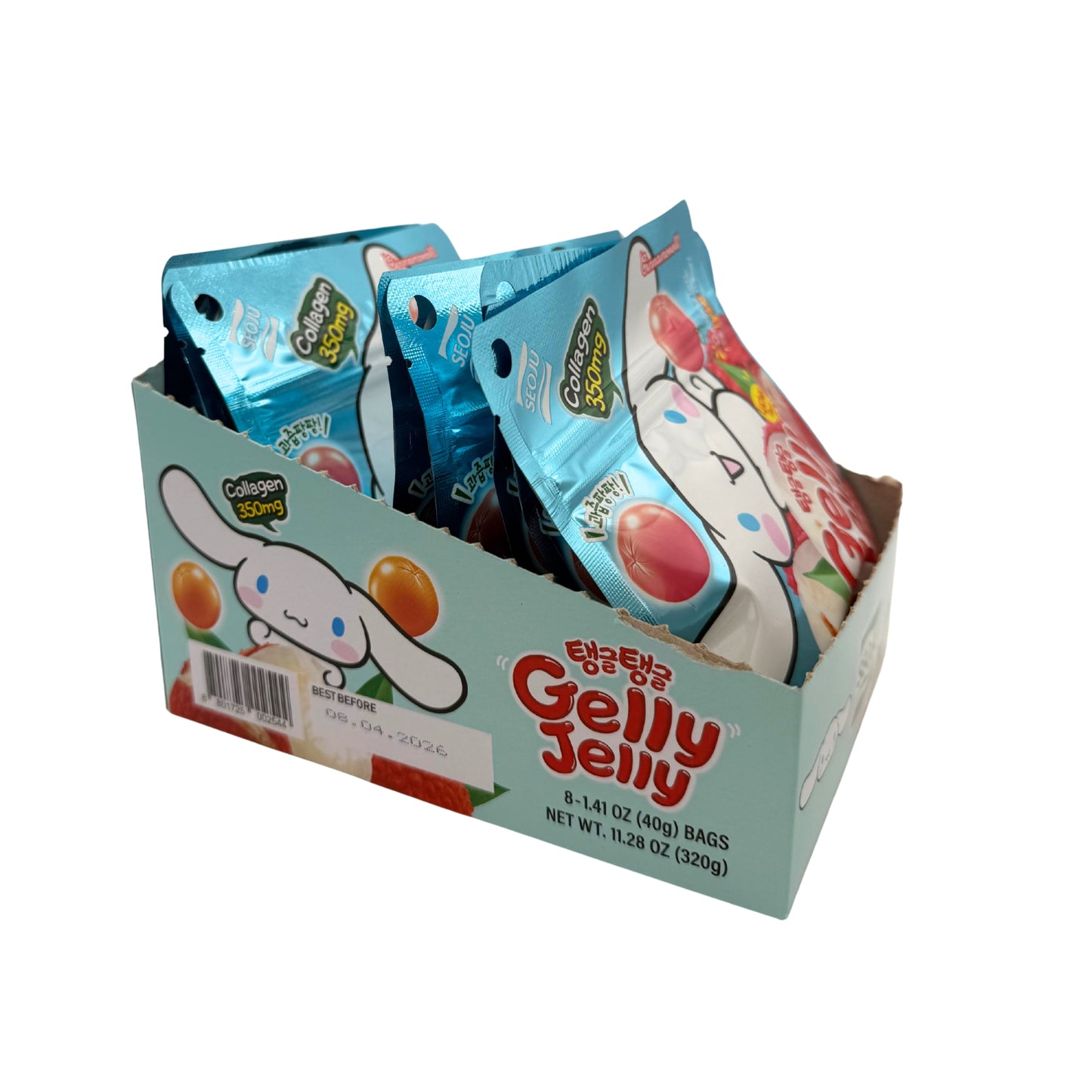 Limited Import - Sanrio Gelly Jelly Lychee 8ct, 7/17/26 - 8/4/26