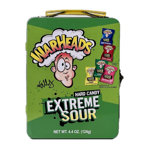 Warheads Metal Lunch Box 4.4oz, 12ct Case