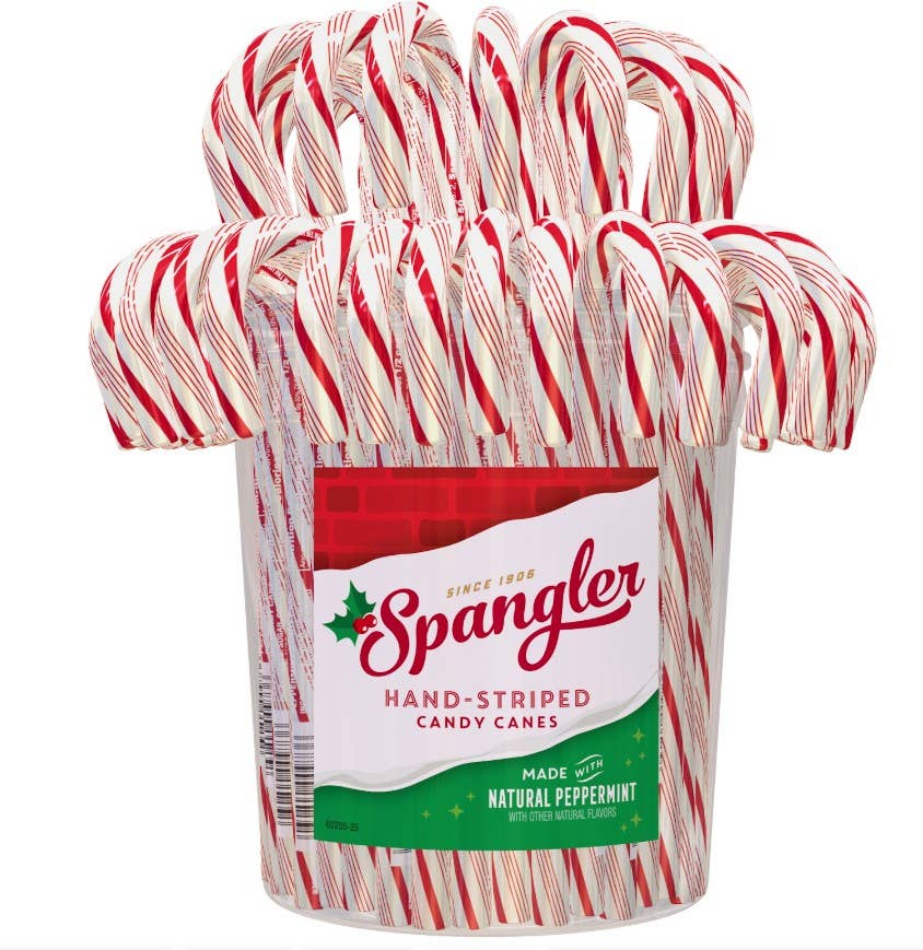 Red & White Peppermint Candy Cane 60ct Jar