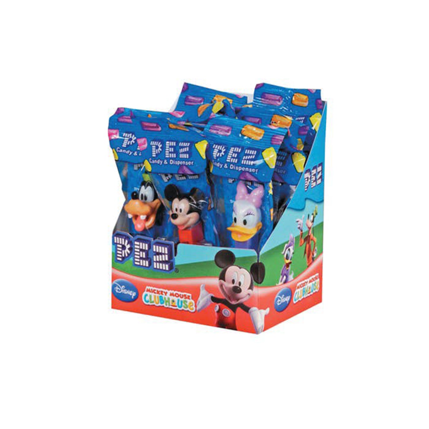 Mickey And Friends PEZ Candy, Poly Bag, 12ct Display