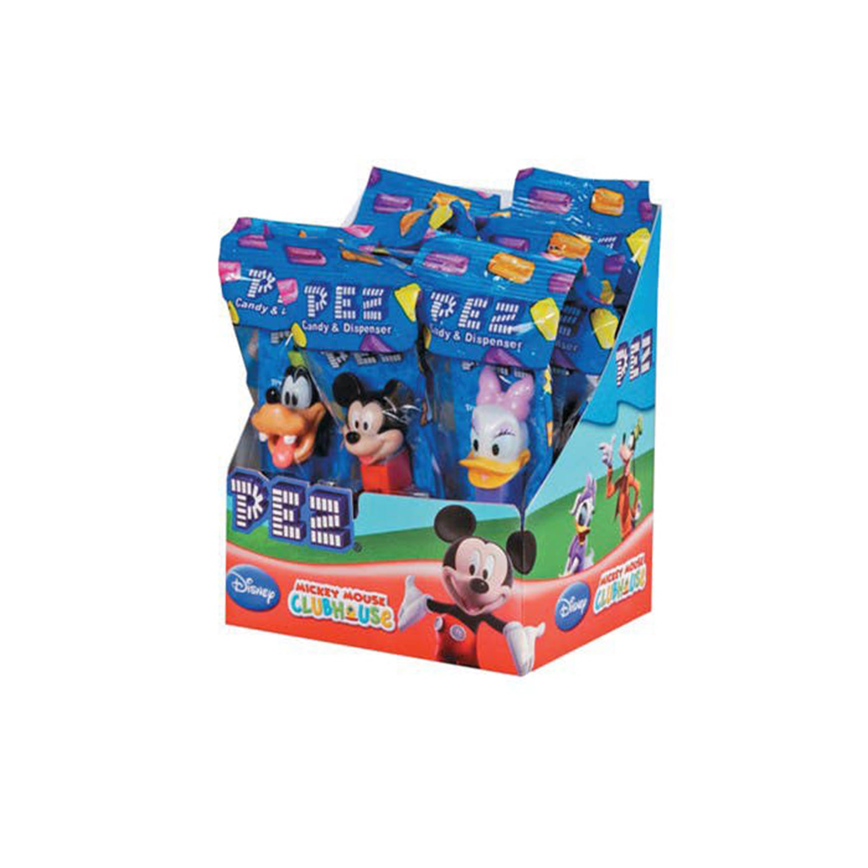 Mickey And Friends PEZ Candy, Poly Bag, 12ct Display