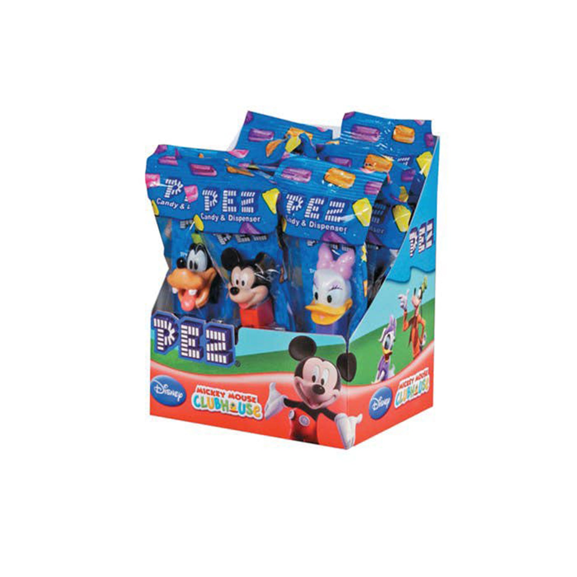 Mickey And Friends PEZ Candy, Poly Bag, 12ct Display