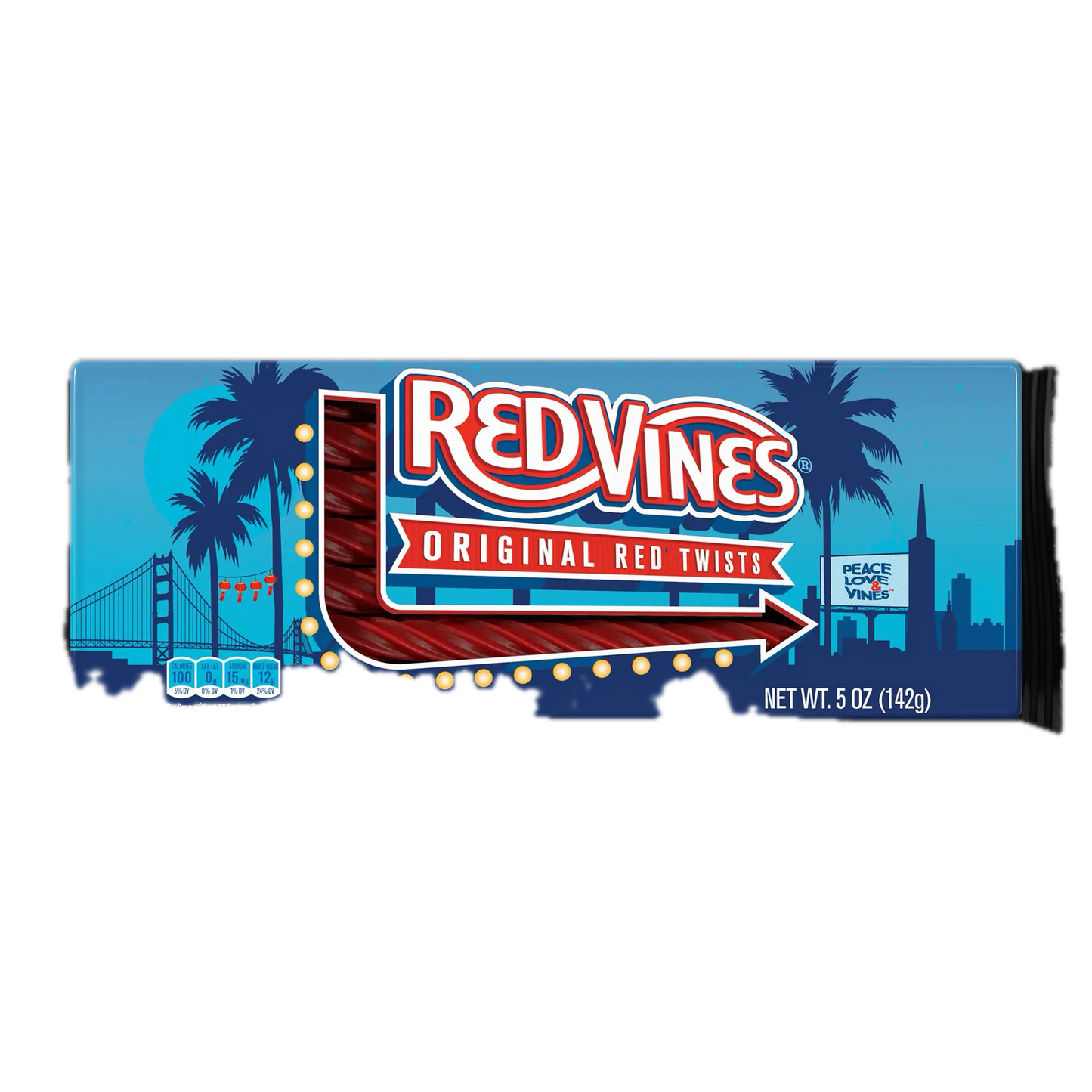 Red Vines Original Red Twists 5oz Tray, 12ct