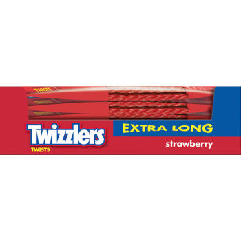 Extra Long Twizzlers Strawberry Twists 25oz Bag, 18ct