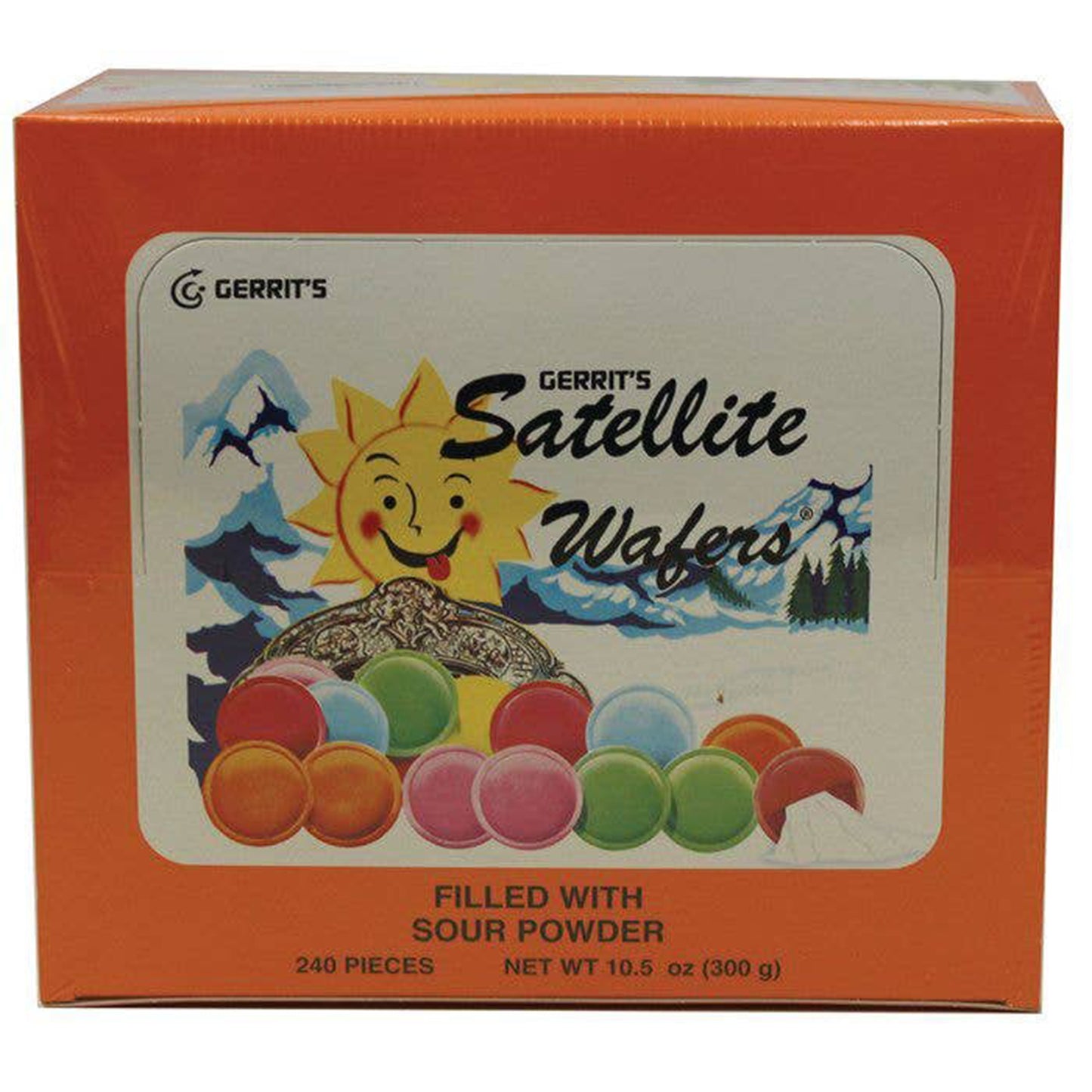 Satellite Wafers Sour, 10.5oz, 240ct Box