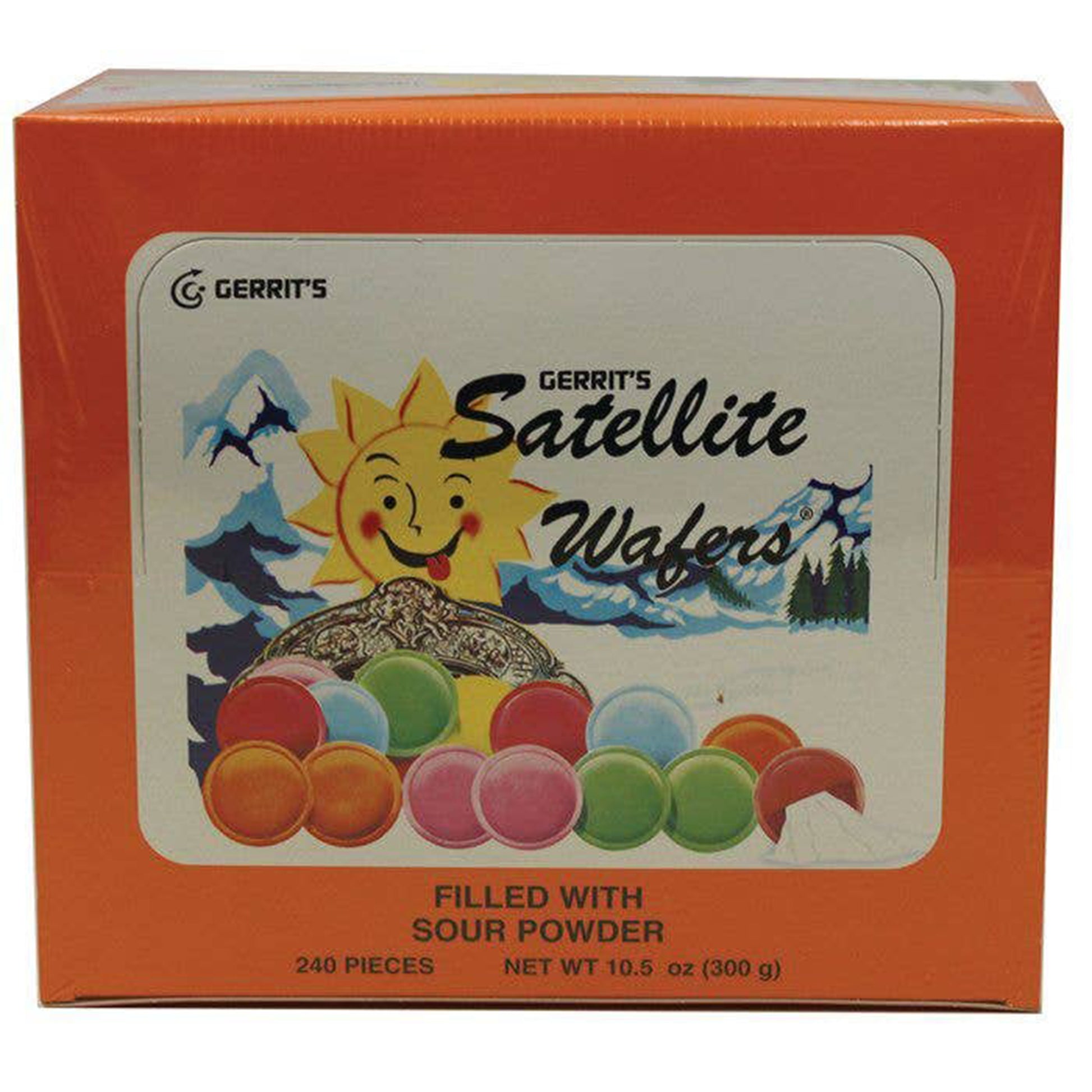 Satellite Wafers Sour, 10.5oz, 240ct Box