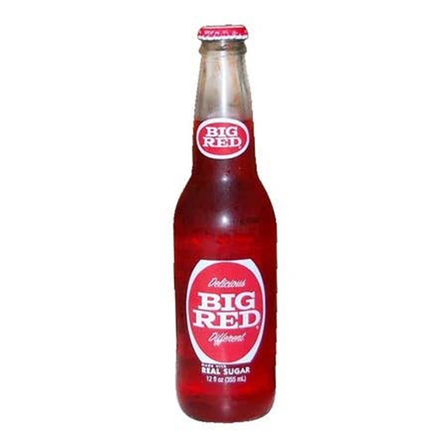 Big Red Soda, 12oz Glass Bottle 12ct